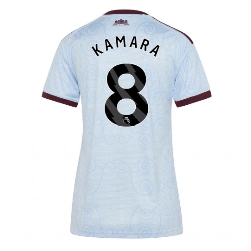 Fotbalové Dres Aston Villa Boubacar Kamara #8 Dámské Alternativní 2026-27 Krátký Rukáv